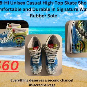 Vans Unisex High Top Shoes (Size 4)